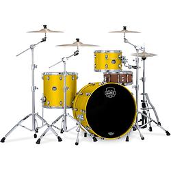 Foto van Mapex se446xhpm saturn evo. hybrid rock powerhouse tuscan yellow 3d. shellset