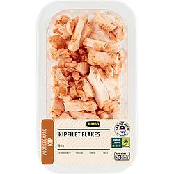 Foto van Jumbo scharrelkip kipfilet flakes bbq 135g