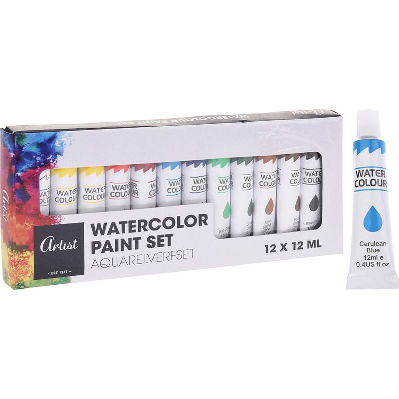 Foto van Valetti aquarelverf - set van 12