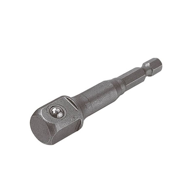 Foto van Wolfcraft 2414000 dopsleuteladapter aandrijving 1/4 (6.3 mm) uitvoering 1/2 (12.5 mm) 72 mm 1 stuk(s)