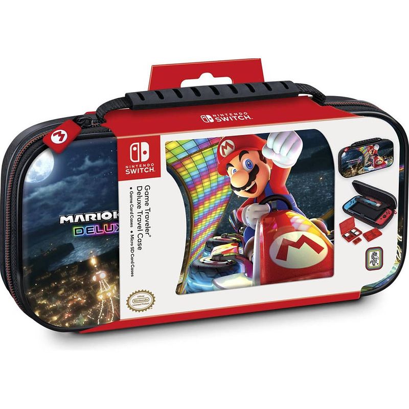 Foto van Officiële nintendo switch travelcase met mario kart 8