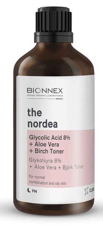 Foto van Bionnex nordea serum glycol 8% + aloe vera + birch toner