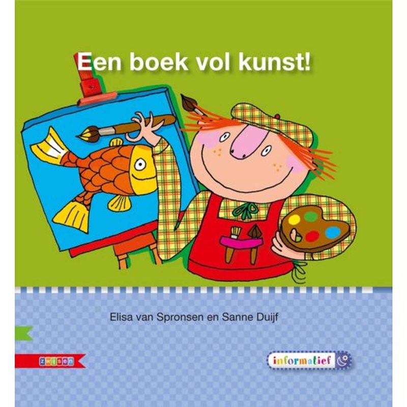 Foto van Een boek vol kunst! / avi e3 - veilig leren lezen