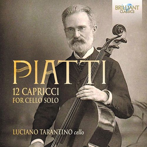 Foto van Piatti: 12 capricci for cello solo - cd (5028421964713)