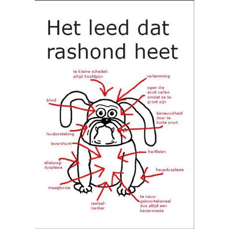 Foto van Het leed dat rashond heet