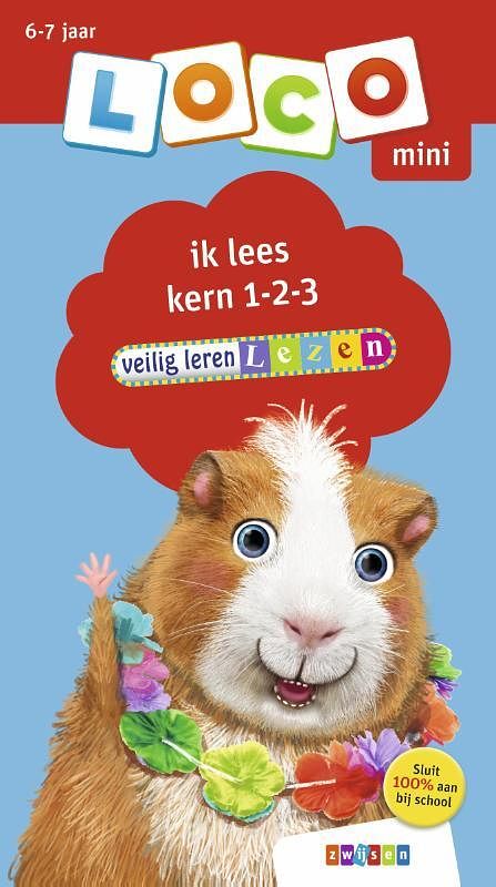 Foto van Loco mini veilig leren lezen ik lees kern 1-2-3 - paperback (9789048741472)