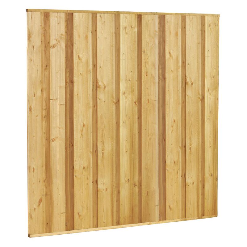 Foto van Intergard houten schutting 17 planks plank-tegen-plank zichtdicht 17x145mm