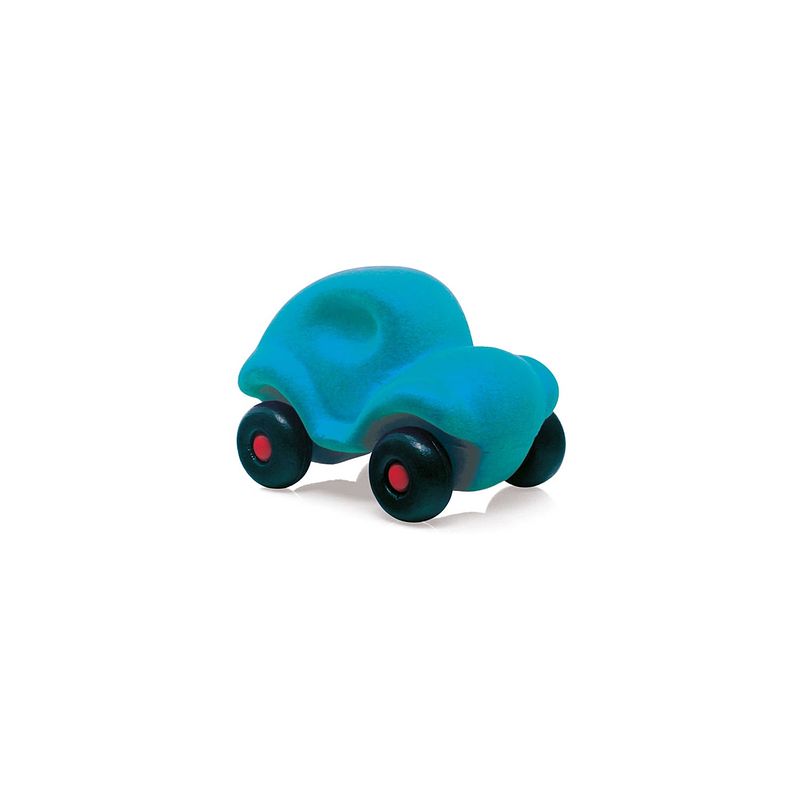 Foto van Rubbabu kleine auto turquoise