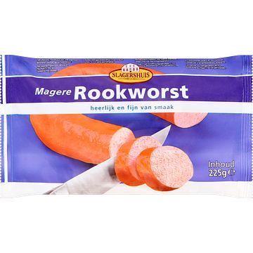 Foto van Slagershuis magere rookworst 225g bij jumbo