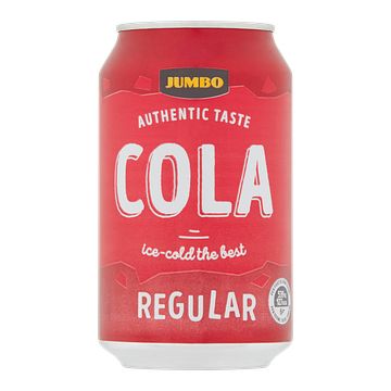 Foto van Jumbo cola regular blik 330ml