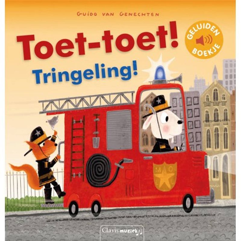 Foto van Toet-toet! tringeling! (geluidenboek)