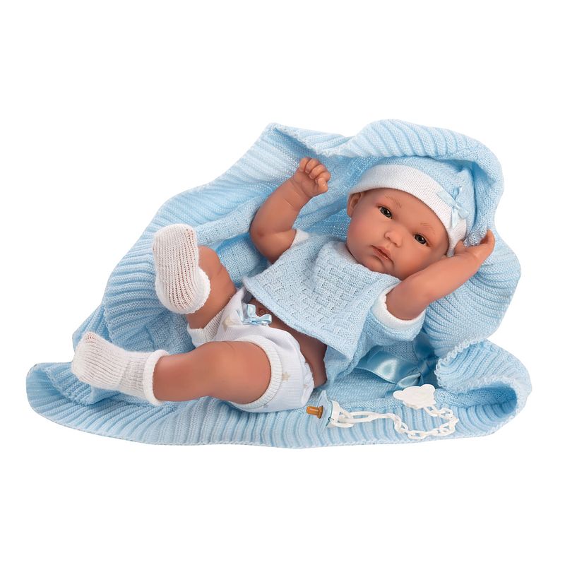 Foto van Llorens babypop bimbo toquilla celeste 35 cm