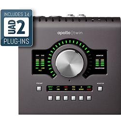 Foto van Universal audio apollo twin mkii heritage edition thunderbolt audio interface