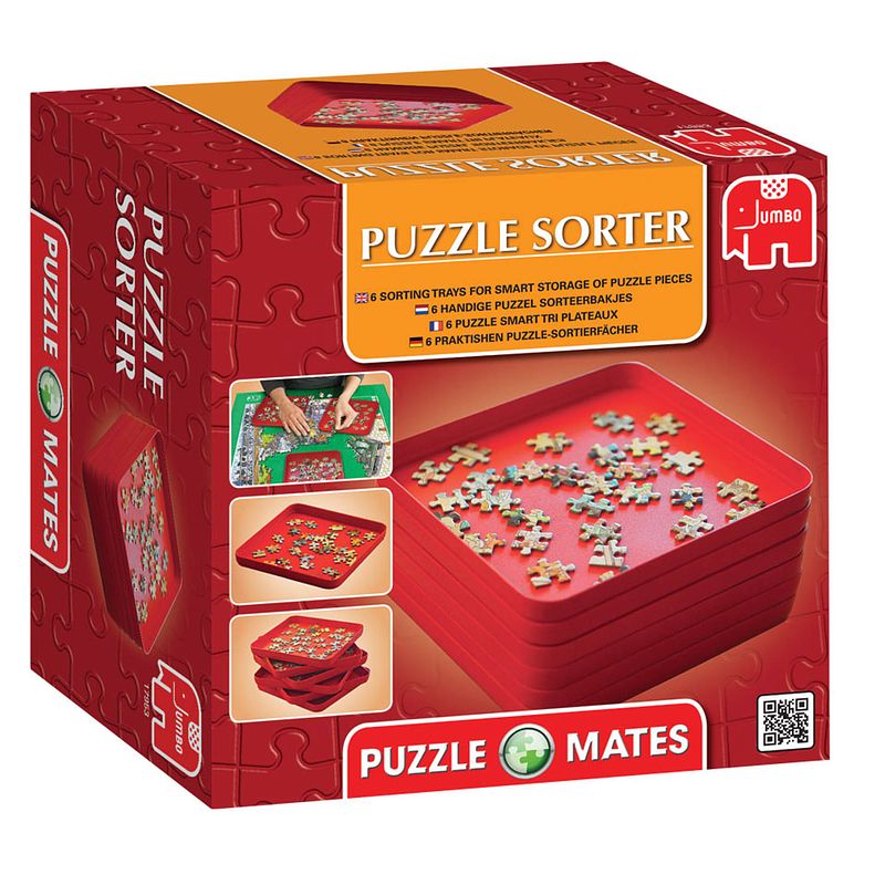 Foto van Jumbo puzzel sorteerderbakjes