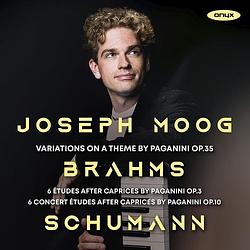 Foto van Brahms variations on a theme by pag - cd (0880040423621)