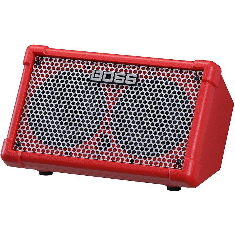 Foto van Boss cube-st2-r cube street ii red mobiele stereo versterker voor muziekinstrumenten en zang