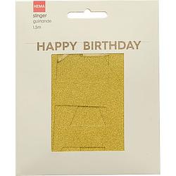 Foto van Hema slinger happy birthday glitter 1 stuk bij jumbo