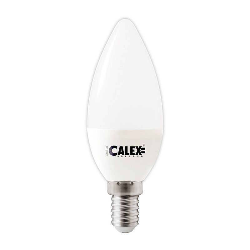 Foto van Calex led kaarslamp e14 3w 2200k mat 200lm