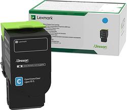 Foto van Lexmark c242x toner cyaan