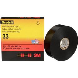 Foto van 3m 3m scotch33-38x33 isolatietape scotch zwart (l x b) 33 m x 38 mm