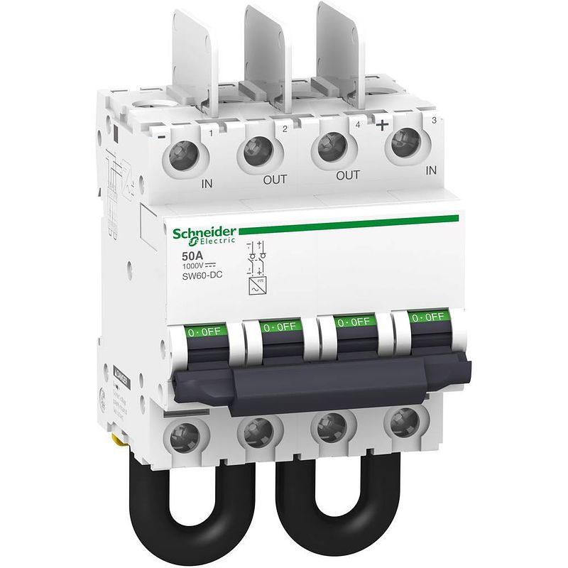 Foto van Schneider electric a9n61699 belastbare scheidingsschakelaar 50 a 1000 v