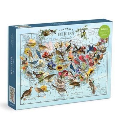 Foto van Wendy gold state birds 1000 piece puzzle - puzzel;puzzel (9780735372979)