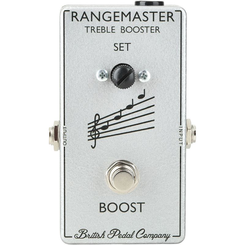 Foto van British pedal company compact series nos rangemaster treble booster effectpedaal