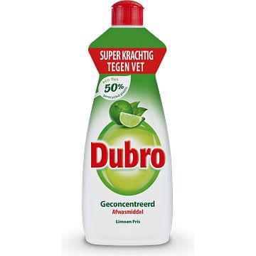 Foto van Dubro geconcentreerd afwasmiddel limoen fris 550ml bij jumbo