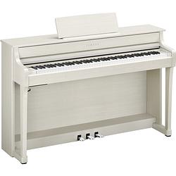 Foto van Yamaha clp-835 wb digitale piano wit berk