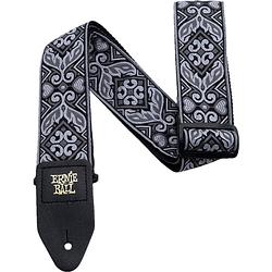 Foto van Ernie ball 4166 tribal silver jacquard strap gitaarband