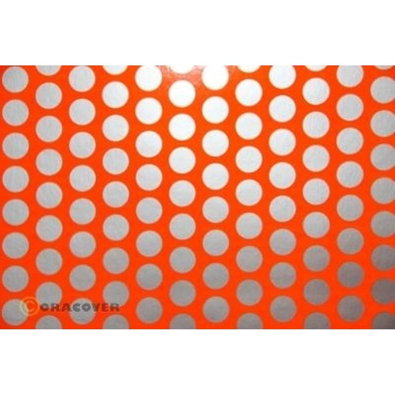 Foto van Oracover 91-064-091-002 plotterfolie easyplot fun 1 (l x b) 2 m x 38 cm rood, oranje, zilver