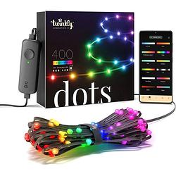 Foto van Twinkly dots led-snoer rgb zwart (20 meter)