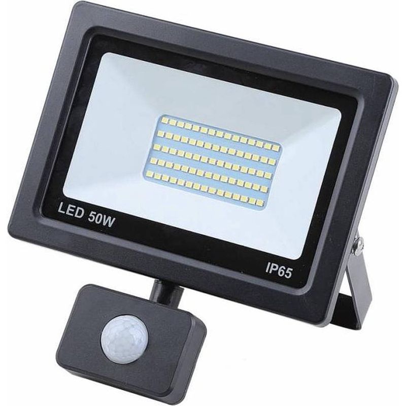 Foto van Hofftech led straler met sensor - 50 watt