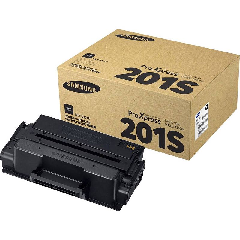 Foto van Samsung toner mlt-d201s su878a origineel zwart 10000 bladzijden