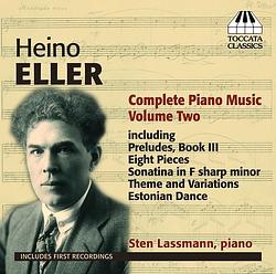 Foto van Heino eller: complete piano music, volume 2 - cd (5060113441324)