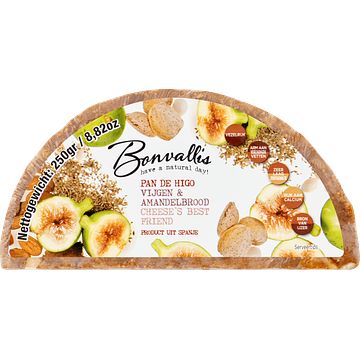 Foto van Bonvallis pan de higo vijgen & amandelbrood 250 g bij jumbo