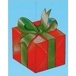 Foto van Hangdecoratie kerstkado 27 cm - hangdecoratie