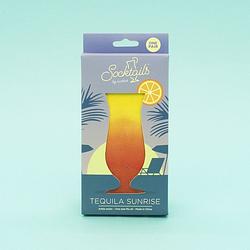 Foto van Socktails cocktailsokken - tequila sunrise