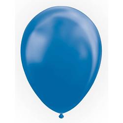 Foto van Wefiesta ballonnen 30,5 cm latex blauw metallic 50 stuks