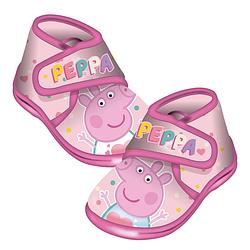 Foto van Nickelodeon pantoffels peppa pig junior polyester roze maat 22