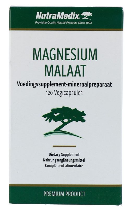 Foto van Nutramedix magnesiummalaat capsules