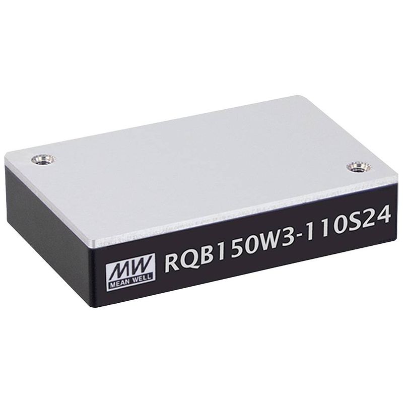 Foto van Mean well rqb150w3-110s54 dc/dc-converter, print 2.778 a 150 w aantal uitgangen: 1 x inhoud 1 stuk(s)