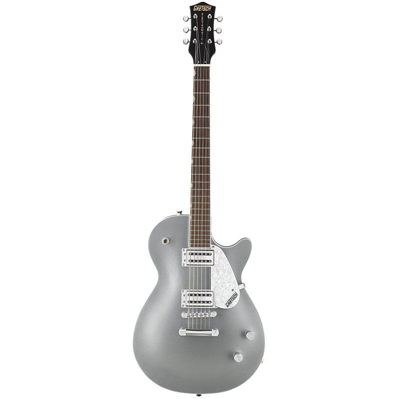 Foto van Gretsch g5426 jet club silver elektrische gitaar