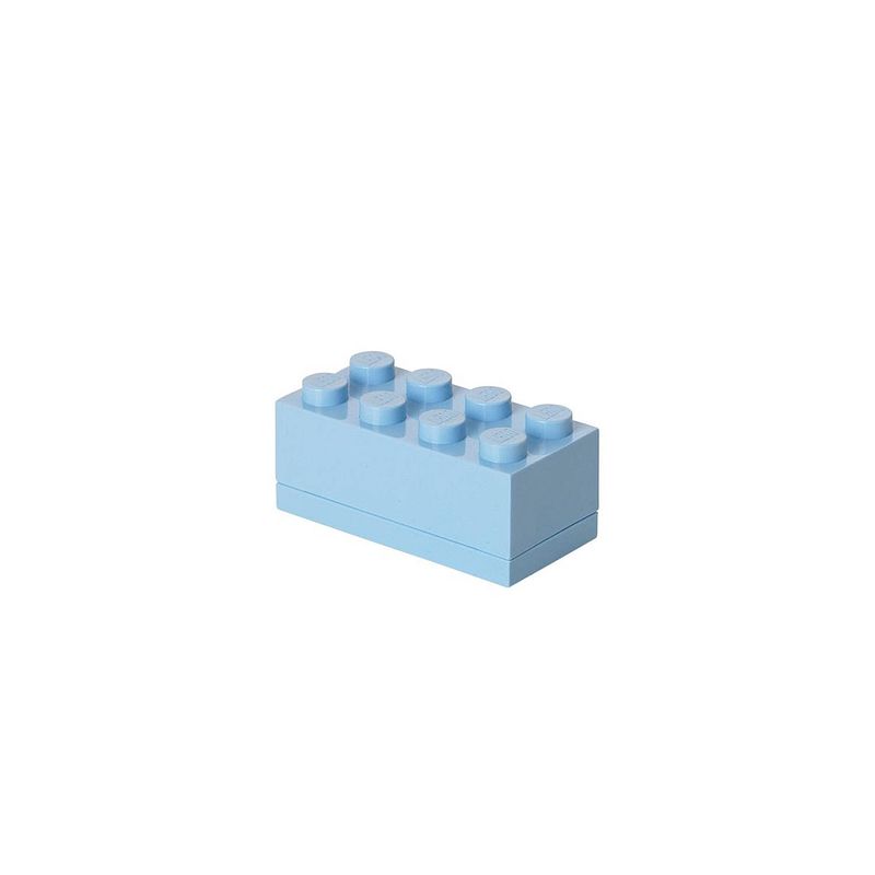 Foto van Lego 4012 mini brick box 2x4 lichtblauw