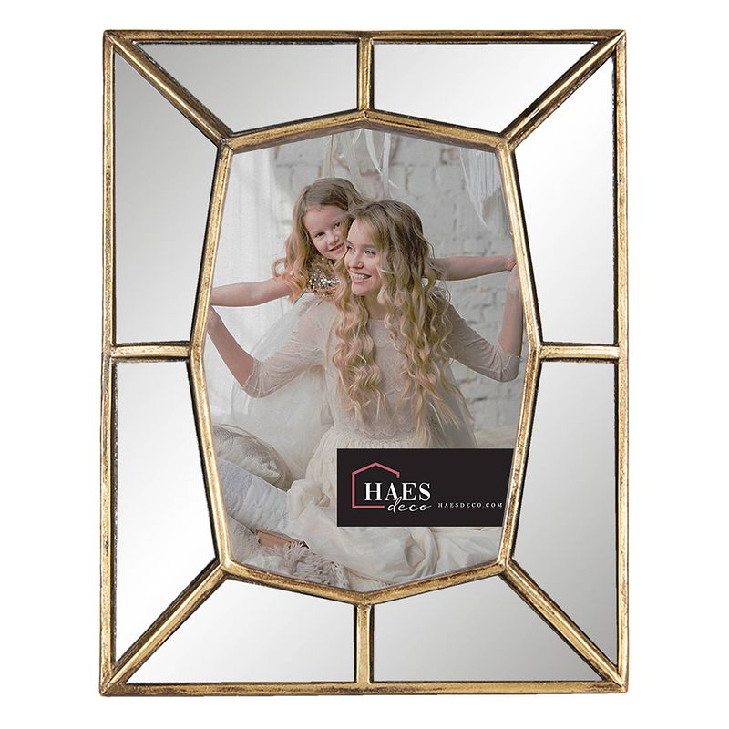 Foto van Haes deco - fotolijst 13x18 goudkleurig, formaat 19x2x24 cm - loving chic