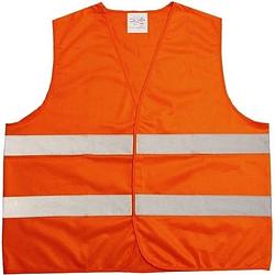 Foto van 6x oranje veiligheidsvest voor volwassenen - veiligheidshesje