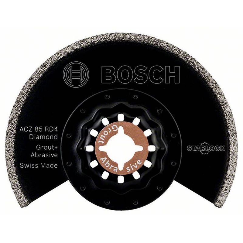 Foto van Bosch accessories 2609256972 acz 85 rd diamant segmentzaagblad 85 mm 1 stuk(s)