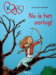 Foto van K van klara 6 - nu is het oorlog! - line kyed knudsen - ebook