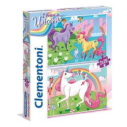 Foto van Clementoni legpuzzel unicorns 20 stukjes 2 stuks