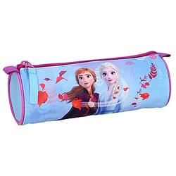 Foto van Disney etui frozen meisjes 20 cm polyester lichtblauw/roze